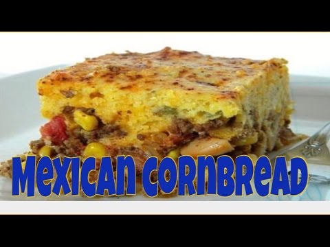 STUFFED MEXICAN CORNBREAD CASSEROLE RECIPE TUTORIAL