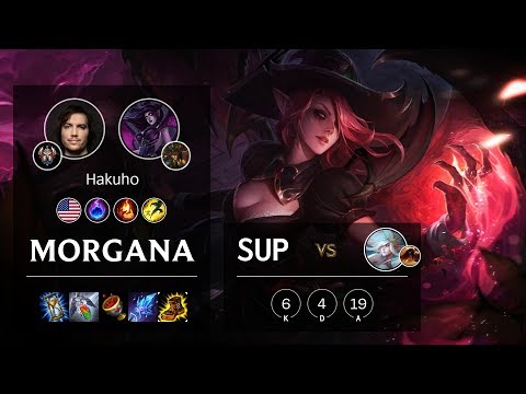 Morgana Support vs Janna - NA Challenger Patch 10.4