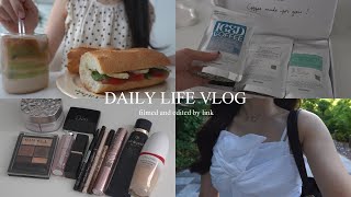 vlog | 一人暮らしOLの日常☕️朝活,出勤日,newネイル,購入品紹介,作業day👩🏻‍💻
