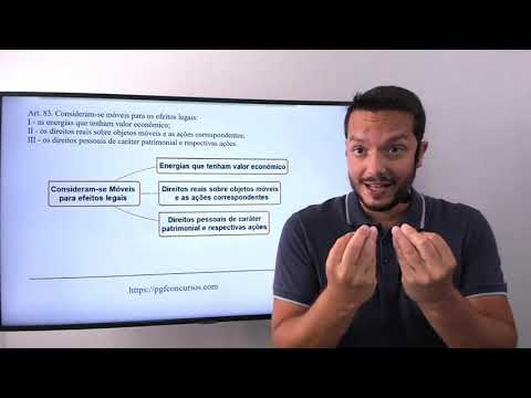 Direito Civil - Bens - artigos 79 a 91 do Código Civil