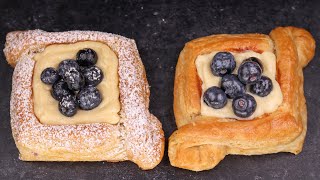 How to Make Delicious Blueberry Pastries