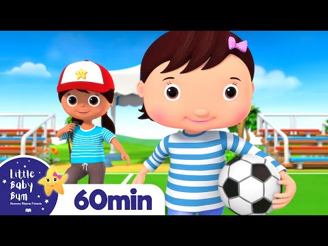 Soccer Song | +More Nursery Rhymes and Kids Songs | Little Baby Bum
