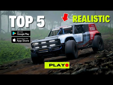 TOP 5 BEST😱 MOBILE DRIVING GAMES (OFFROAD SIMULATORS) 2024