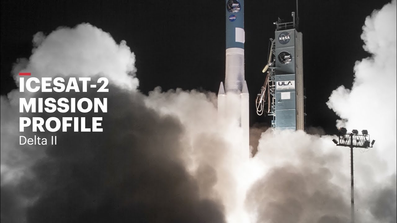 Трансляция: NASA запустит спутник ICESat-2 для изучения ледяного покрова Земли