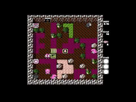 Adventures of Lolo 3   Level 15 Room 4