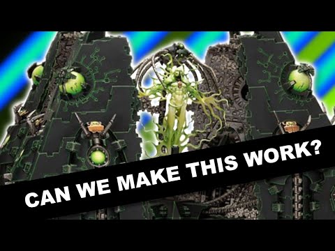 Can we make the Necrons Tesseract Vault Work in 10th Edition?