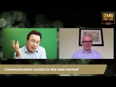 DMU for Life speaker series: digital communication tactics