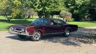 1967 Oldsmobile Cutlass Supreme 442 Sports Coupe Drive By 3