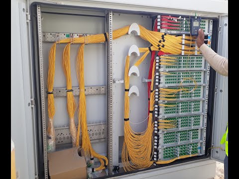 VLOG#02 - Fiber Distribution Terminal (FDT) - ODF Cable Preparation and Splicing