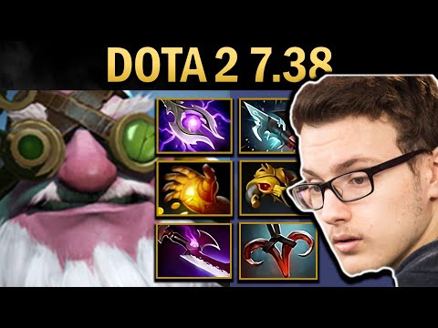 Sniper Gameplay Miracle with Mjolnir and Midas - Dota 2 7.38