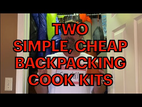 My Two Simple, Cheap Backpacking Cook Kits