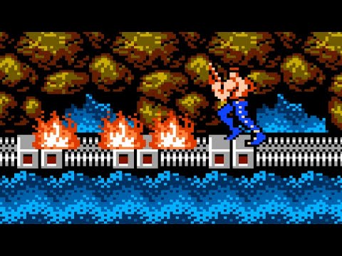 Casual Longplay: Contra - Revenge of the Red Falcon (NES mod) full game session for 1 Player