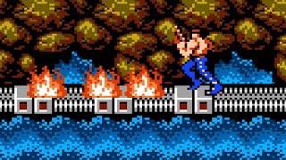 Casual Longplay: Contra - Revenge of the Red Falcon (NES mod) full game session for 1 Player