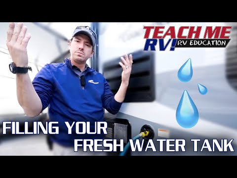 How To Fill The Fresh Water Tank On Your RV | Teach Me RV!