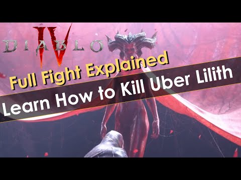 Uber Lilith Pinnacle Boss Guide - Full Fight Explained Rogue POV