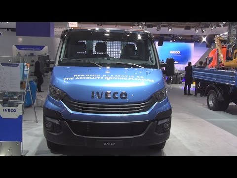 Iveco Daily 35S14 A8 Hi-Matic E6 Tipper Truck (2017) Exterior and Interior in 3D