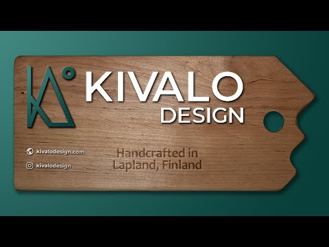 Kivalo Design leikkuulauta kiitoksena Chef War porukalta