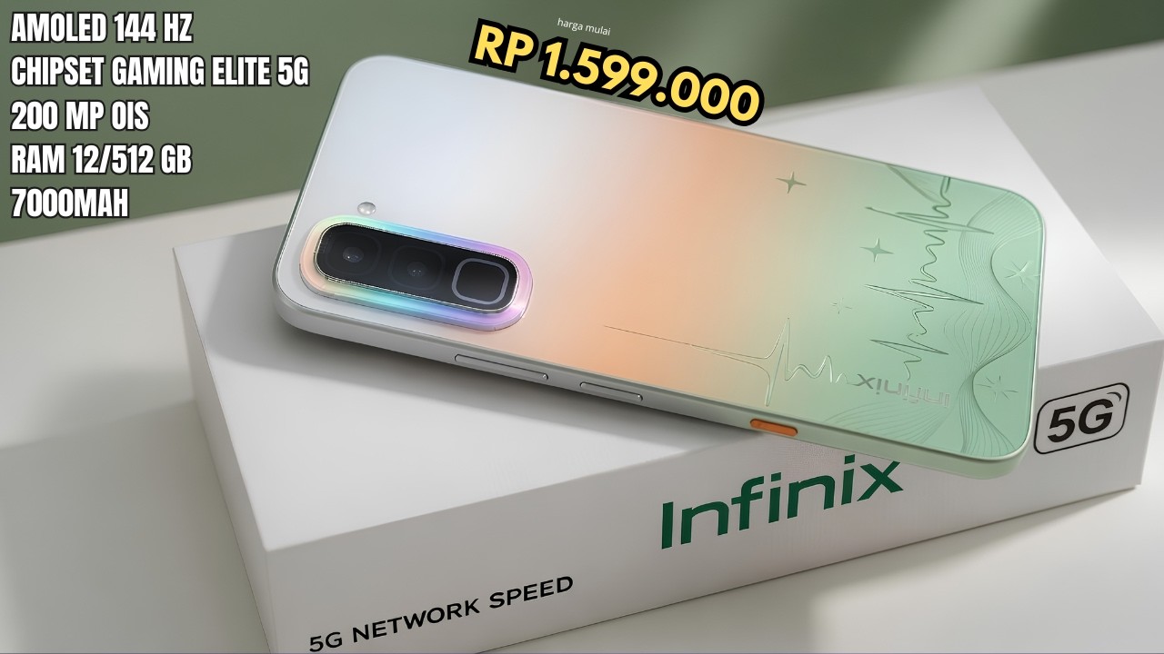 BARU SAJA RESMI‼️200 MP OIS, 7000MAH - HP INFINIX TERBARU PERTENGAHAN 2026