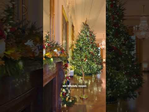 White House unveils Christmas decorations