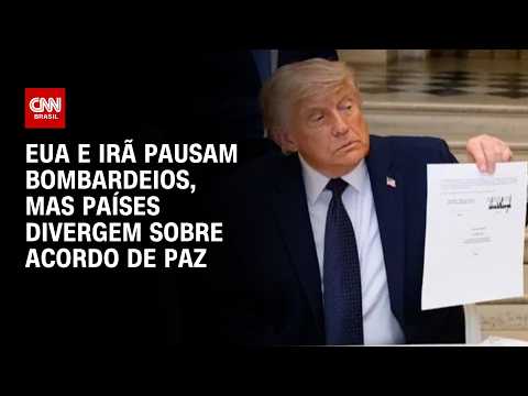 EUA e Irã pausam ataques, mas Trump ameaça “ação militar forte” se negociações falharem | CNN BRASIL