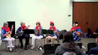 Uke-ettes Christmas Concert at Fallbrook Public Library