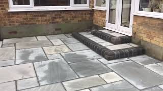 Album cover: Indian Sandstone Patio Brentwood 