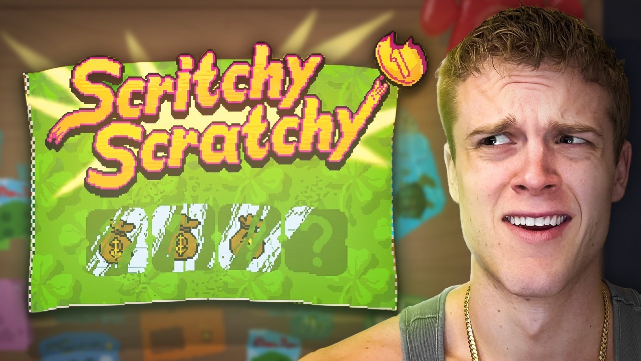 SCRATCH-OFFS WILL MAKE ME RICH [Scritchy Scratchy]