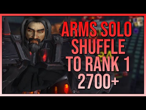 Bajheera Hits #1 WORLD Arms in Solo Shuffle (2700+) - WoW Dragonflight 10.0 Warrior PvP