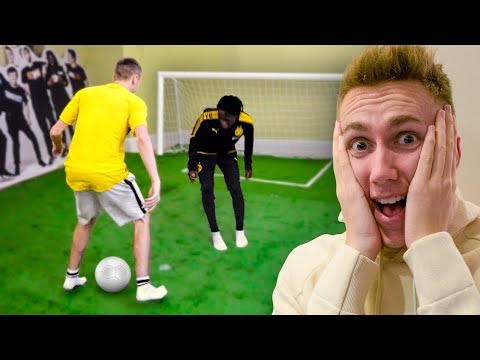 I put a FOOTBALL PITCH in the SIDEMEN HOUSE