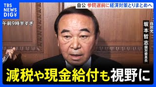 “減税や現金給付も視野”　自民・公明が参院選前に新たな経済対策を策定する方針で一致　物価高や関税措置への対応策｜TBS NEWS DIG