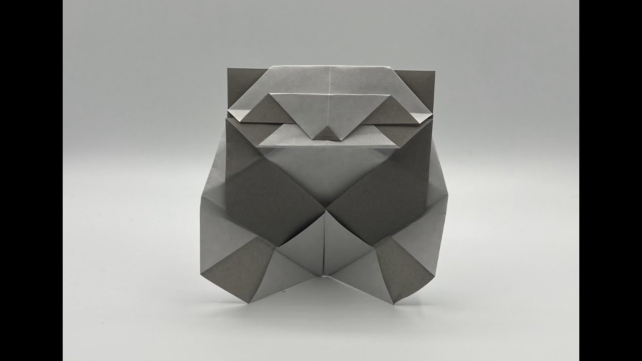 Origami Panda! Designed by Roman Diaz.  Cute and Easy!  DIY!