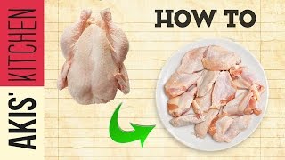 How to cut up a whole Chicken | Akis Kitchen by Akis Kitchen