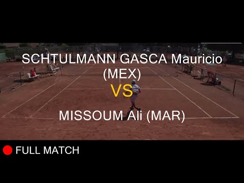 SCHTULMANN GASCA Mauricio (MEX) VS MISSOUM Ali (MAR) - La Balle Mimosa 2022