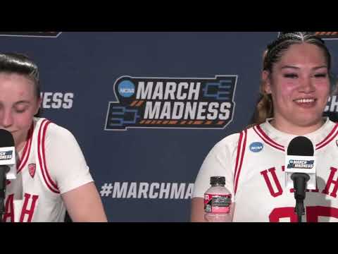 Utah First Round Postgame Press Conference - 2024 NCAA Tournament