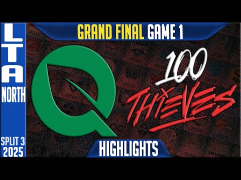 FLY vs 100T Game 1 Highlights | LTA North Grand Final Playoffs 2025 | FlyQuest vs 100 Thieves