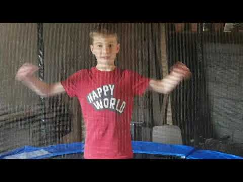 Trampoline flips and tricks