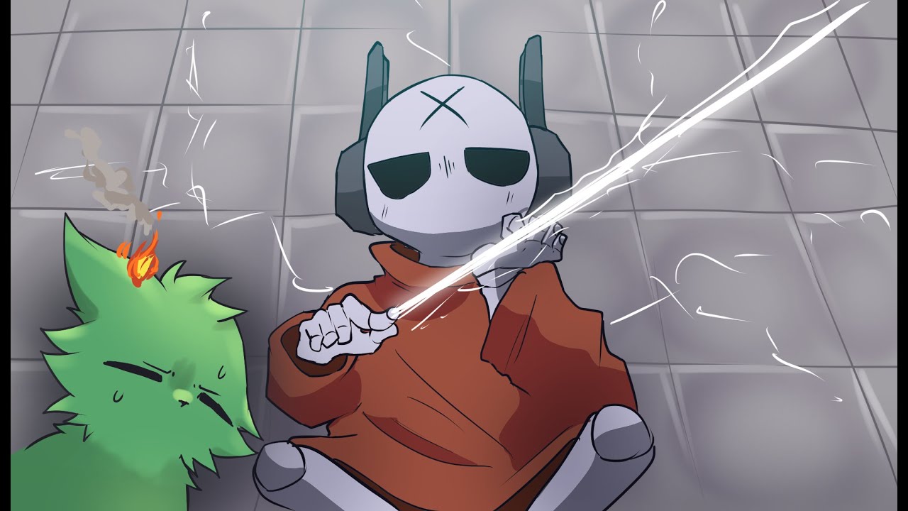 Saint laser pointer [animation] Rain World