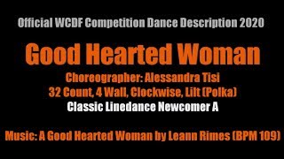 Linedance - Good Hearted Woman - Demo &amp; Teach