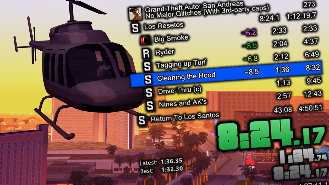 🔴 День 2/30 - Спидран GTA:SA в категории No Major Glitches