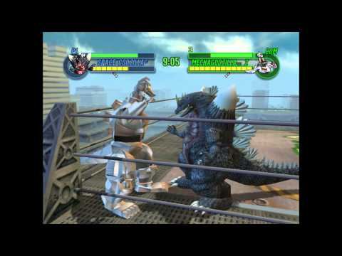 Godzilla: Save The Earth - Space Godzilla VS. Mechagodzilla 2 (BOXING RING)