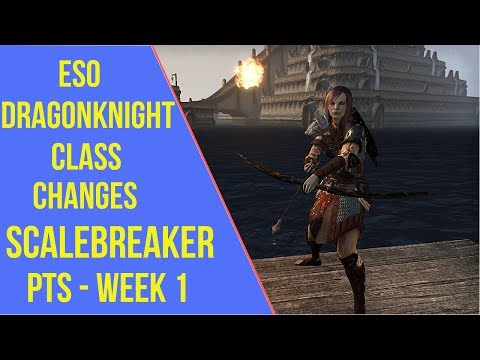 Dragonknight Class Changes | ESO Scalebreaker PTS - Week 1