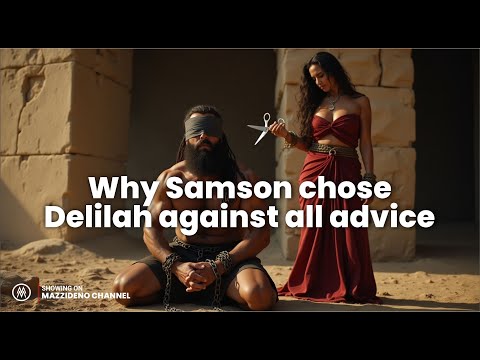 “What Delilah Did to Samson Wasn’t Her Original Plan | The Truth They Never Told You” || BIBLE STORY