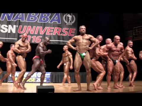 NABBA Universe 2016 - Masters Over 40 Posedown