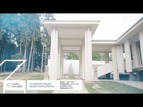 STAVBA ROKU 2019 - titul Stavba roku 2019 - Ájurvédský pavilon, Resort Svatá Kateřina