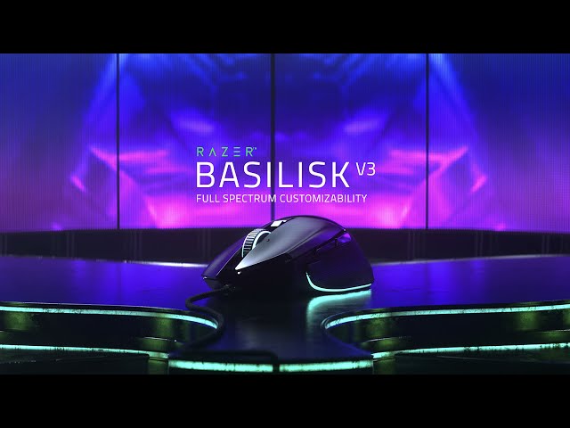 Vidéo teaser pour Razer Basilisk V3 | Full Spectrum Customizability