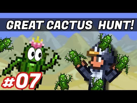 I'M THE CACTUS LORD! - Modded Terraria - Episode 7