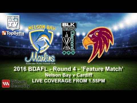 2016 BDAFL - Round 4 - Feature Match - Nelson Bay v Cardiff
