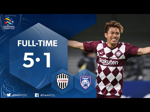 #ACL2020 : VISSEL KOBE (JPN) 5-1 JOHOR DARUL TA'ZIM (MAS) : Highlights