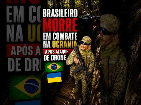 Brasileiro Dime Wester morre em combate na Ucrânia após ataque de drone 🇧🇷. #ucrania #guerra #russia