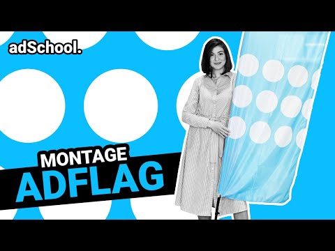 Montage of outdoor's flag adFlag | adschool